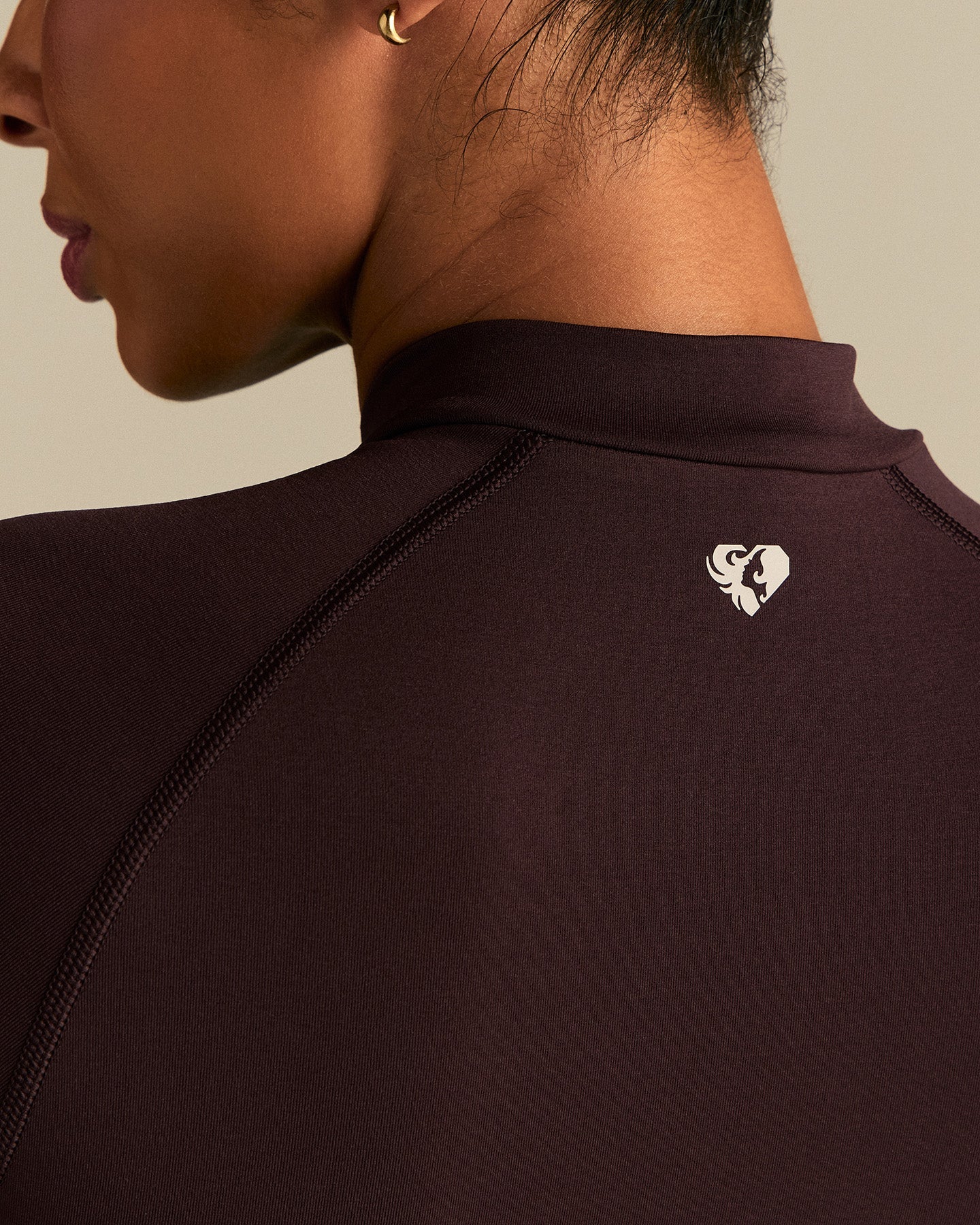 Define 2.0 Seamless Full Zip Midi Jacket | Cafe Noir - Image 7