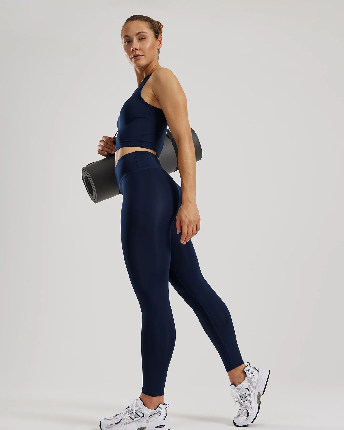 Essential Crop Tank Top | Sapphire Blue - Image 4