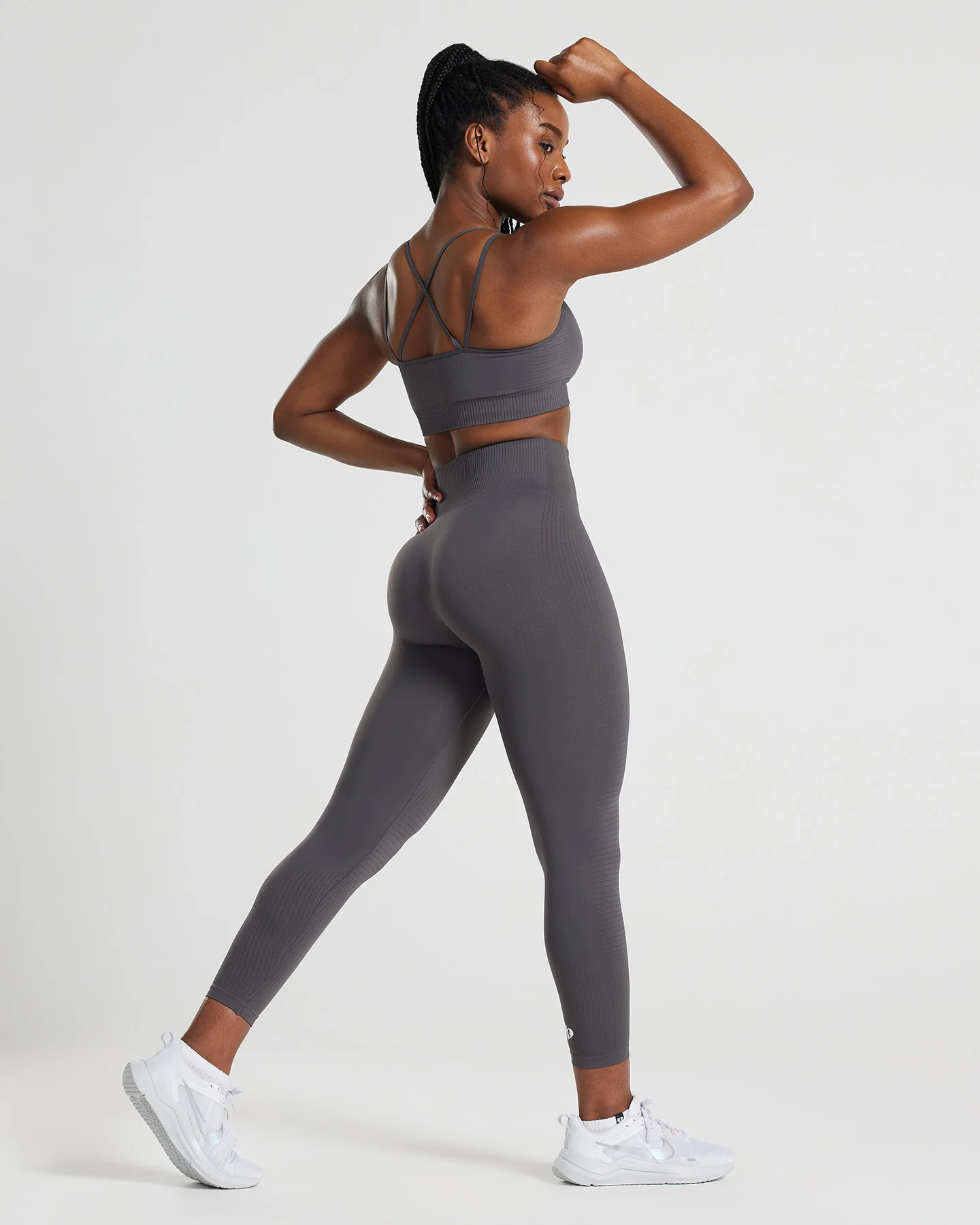 Power Seamless 7/8 Leggings | Graphite - Image 6