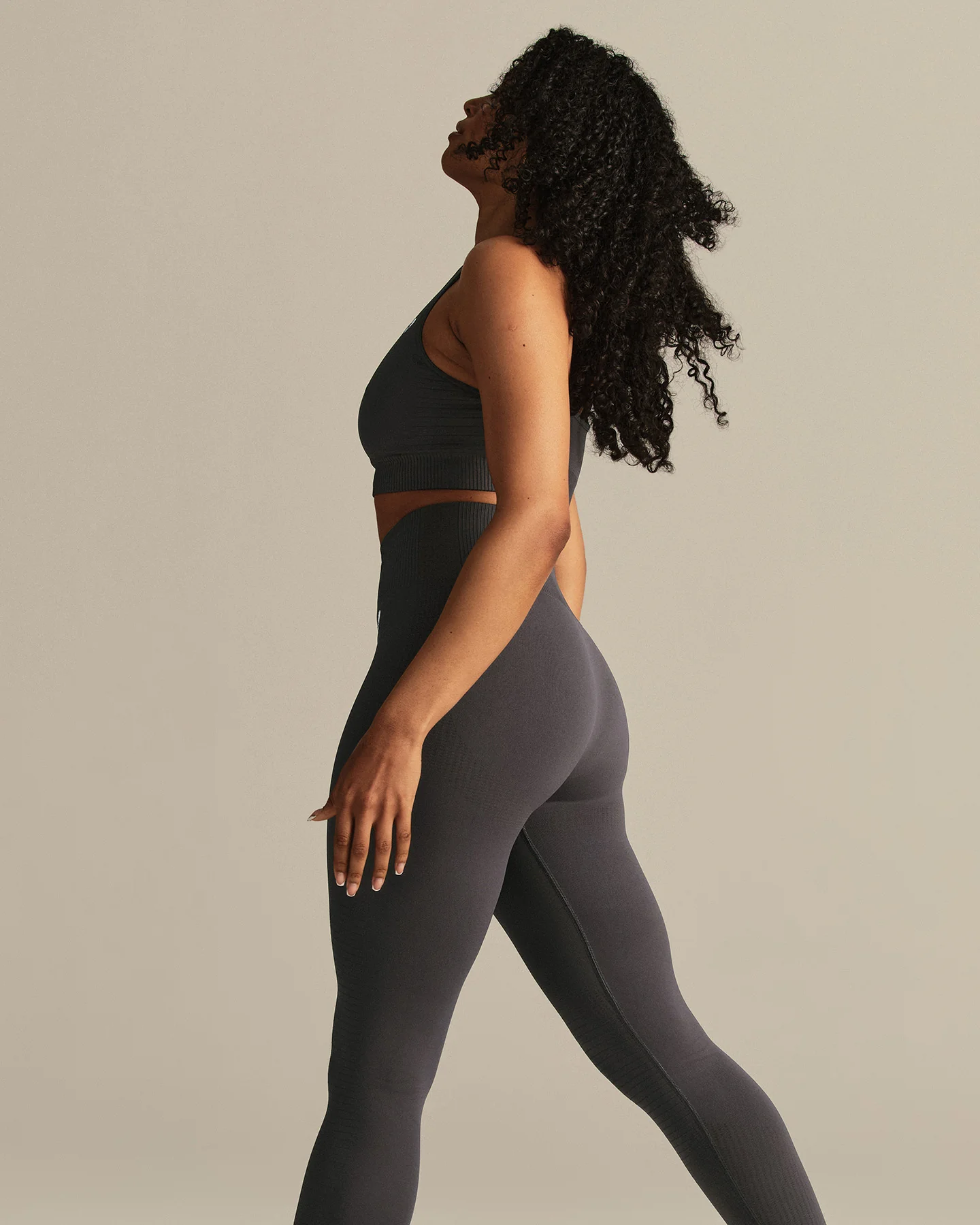 Power Seamless Leggings | Graphite - Image 6