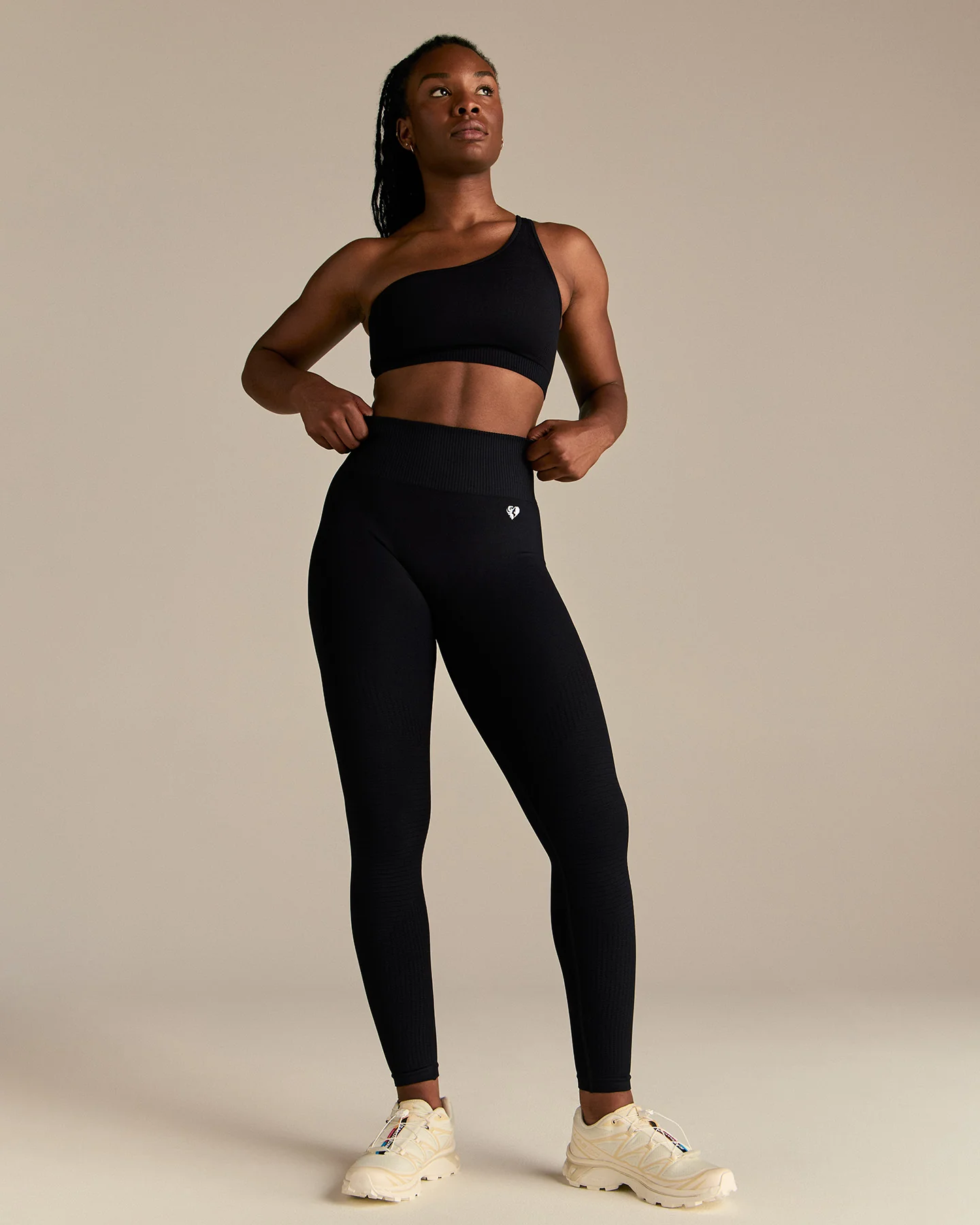 Power Seamless Scrunch Leggings | Black - Image 6