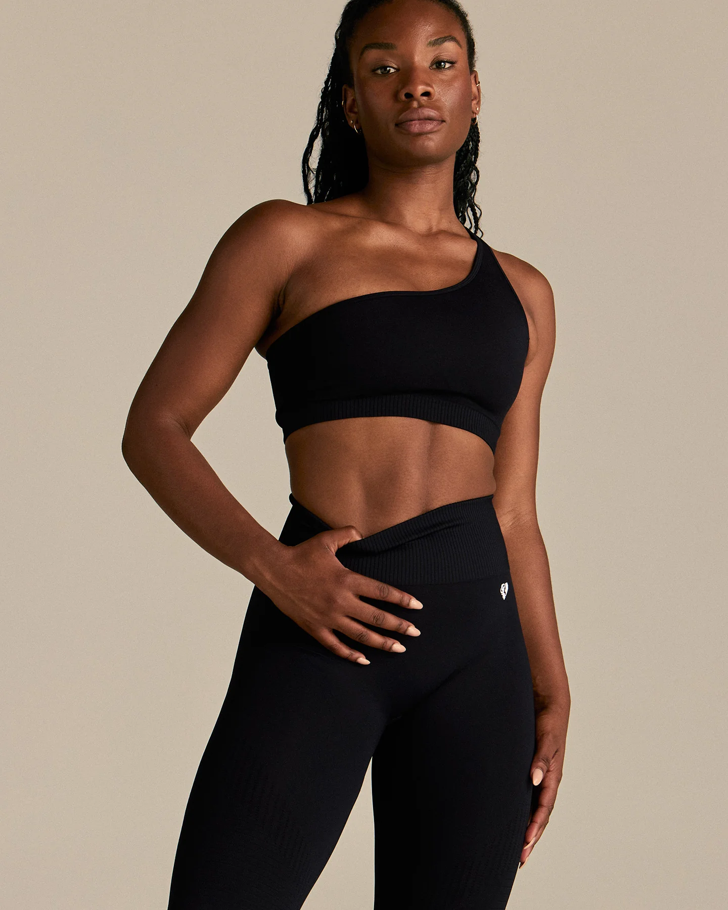 Power Seamless Scrunch Leggings | Black - Image 8